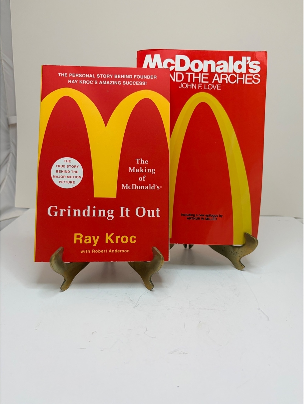 McDonald’s Book Lot – Grinding It Out by Ray Kroc & Behind the Arches